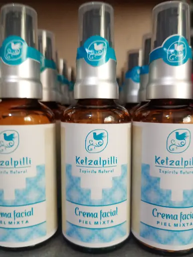Crema facial con Extracto de jitomate
