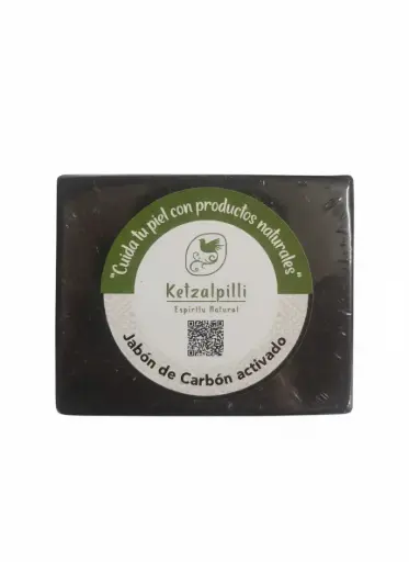 Jabón exfoliante  con carbón activado de 110 g 