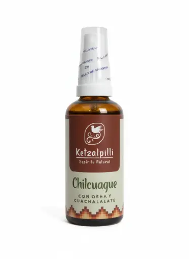 Chilcuague con Osha y Cuachalalate de 50 mL